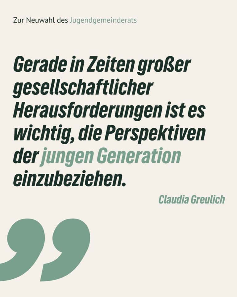 Grüner Rückblick auf die Gemeinderatssitzung